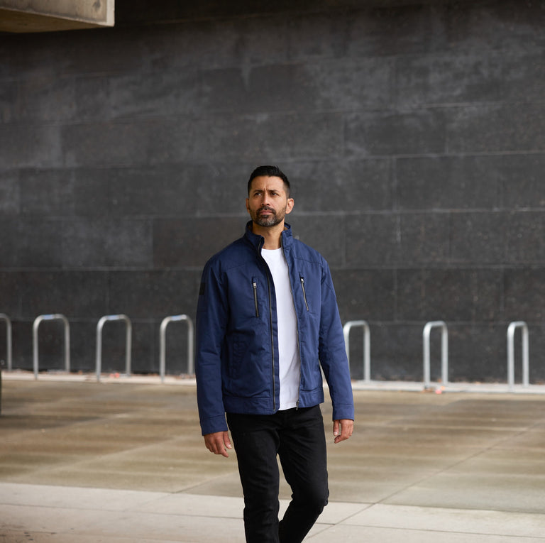 QUILTED HARRINGTON LAUNCH DETAIL