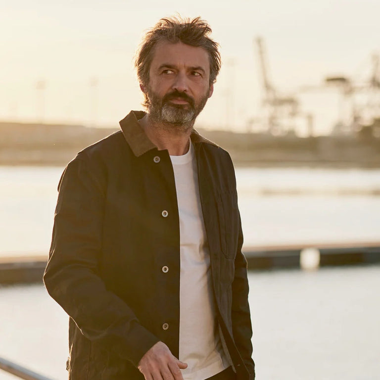 HEAVY TWILL DECK JACKET - IN DETAIL