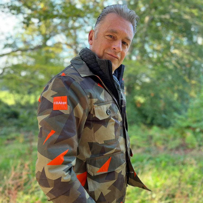 DAZZLE CAMO WOODLAND WORKER'S JACKET