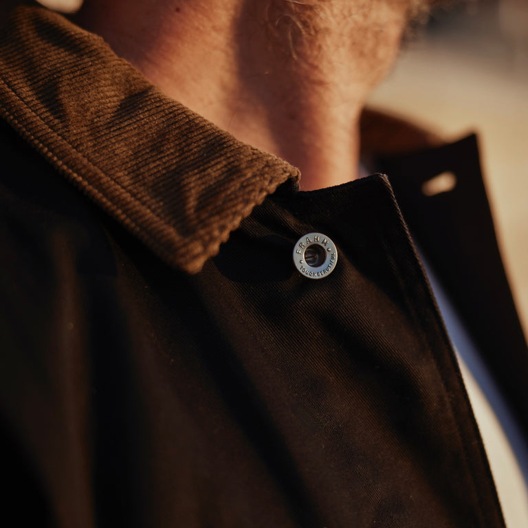 FRAHM Deck Jacket in Black.