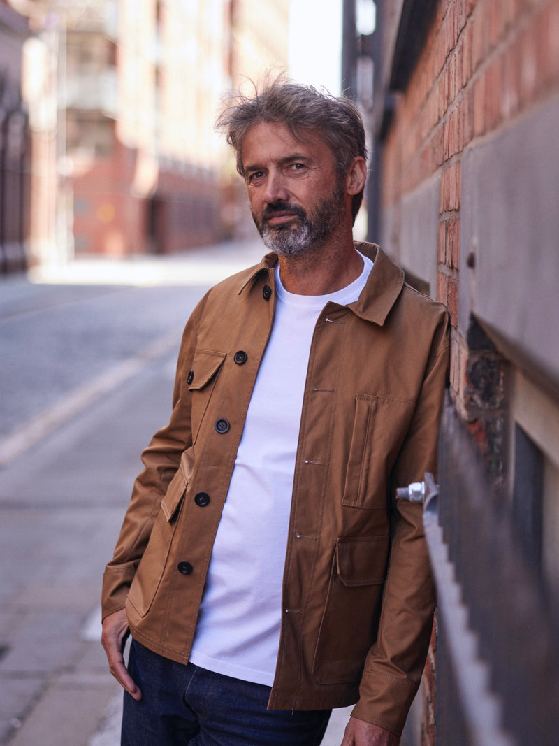 Waxed Woodland Workers Jacket 2025 American Tan