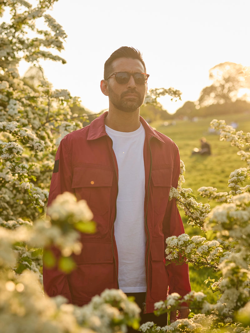 Jungle Utility Field Jacket 2026 Red Chilli