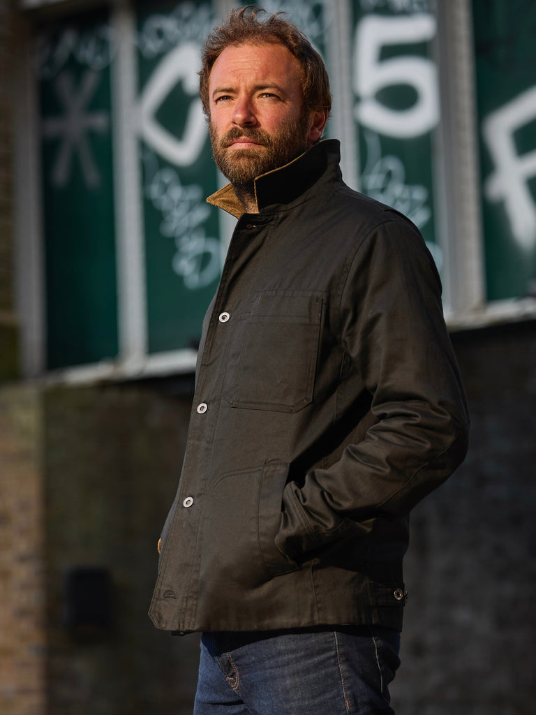 Heavy Twill Deck Jacket 2026 Black