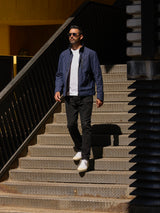 Prav is 6ft, has a 41" chest and wears a Large