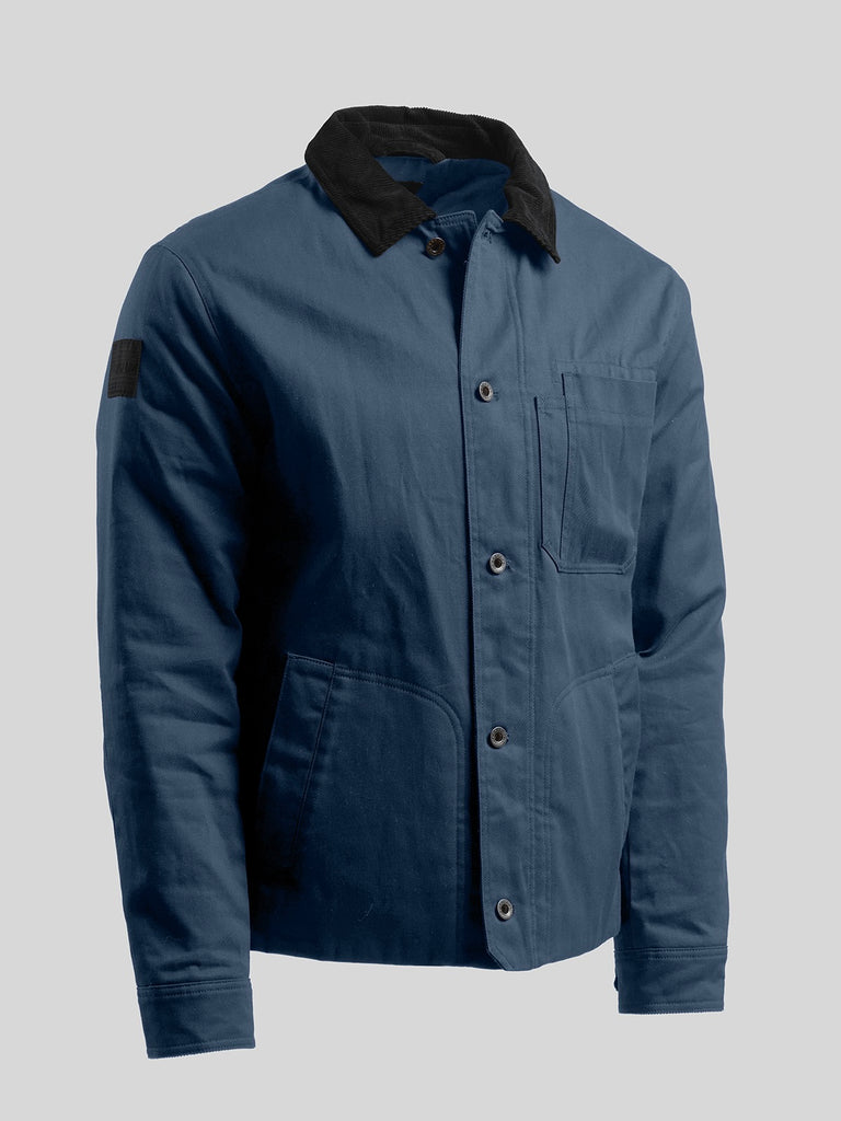 Heavy Twill Deck Jacket 2026 Petrol Blue