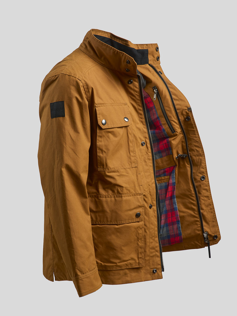 Waxed Classic Field Jacket 2025 Honey Tan