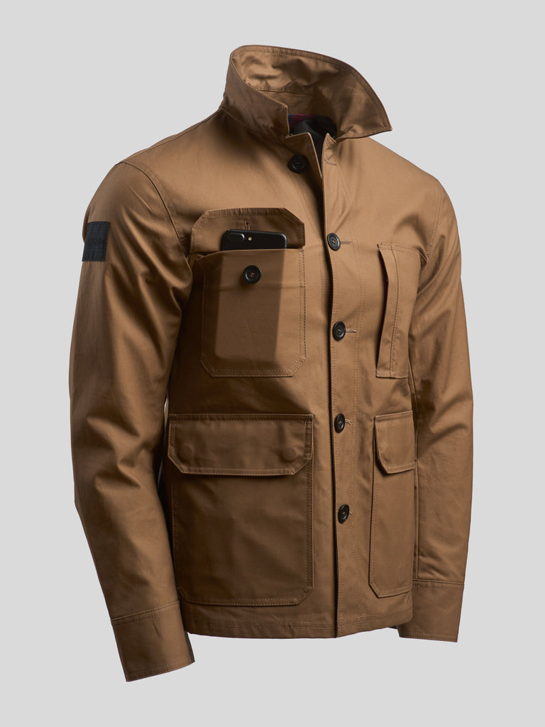 Waxed Woodland Workers Jacket 2025 American Tan