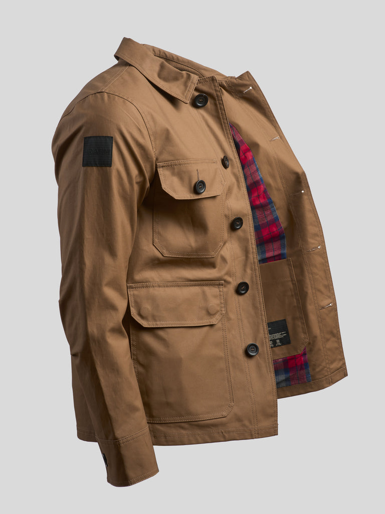 Waxed Woodland Workers Jacket 2025 American Tan