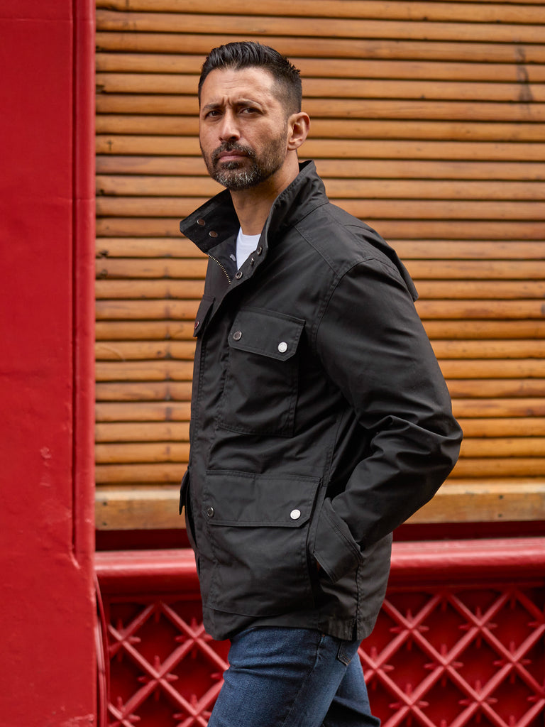 Waxed Classic Field Jacket 2026 Black