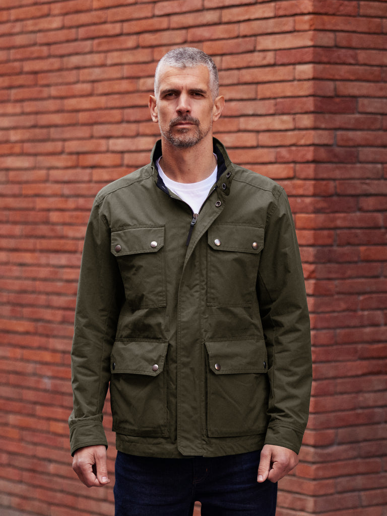 Waxed Classic Field Jacket 2026 Dark Olive Green