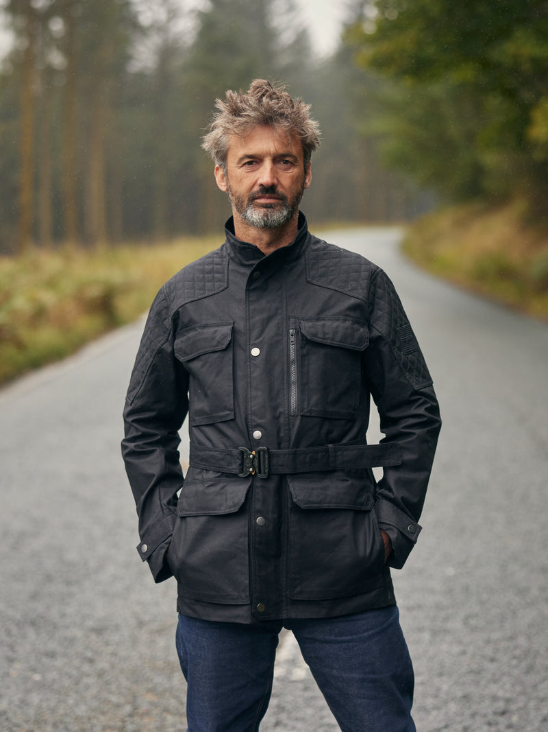 Waxed Odyssey Jacket 2026 Black