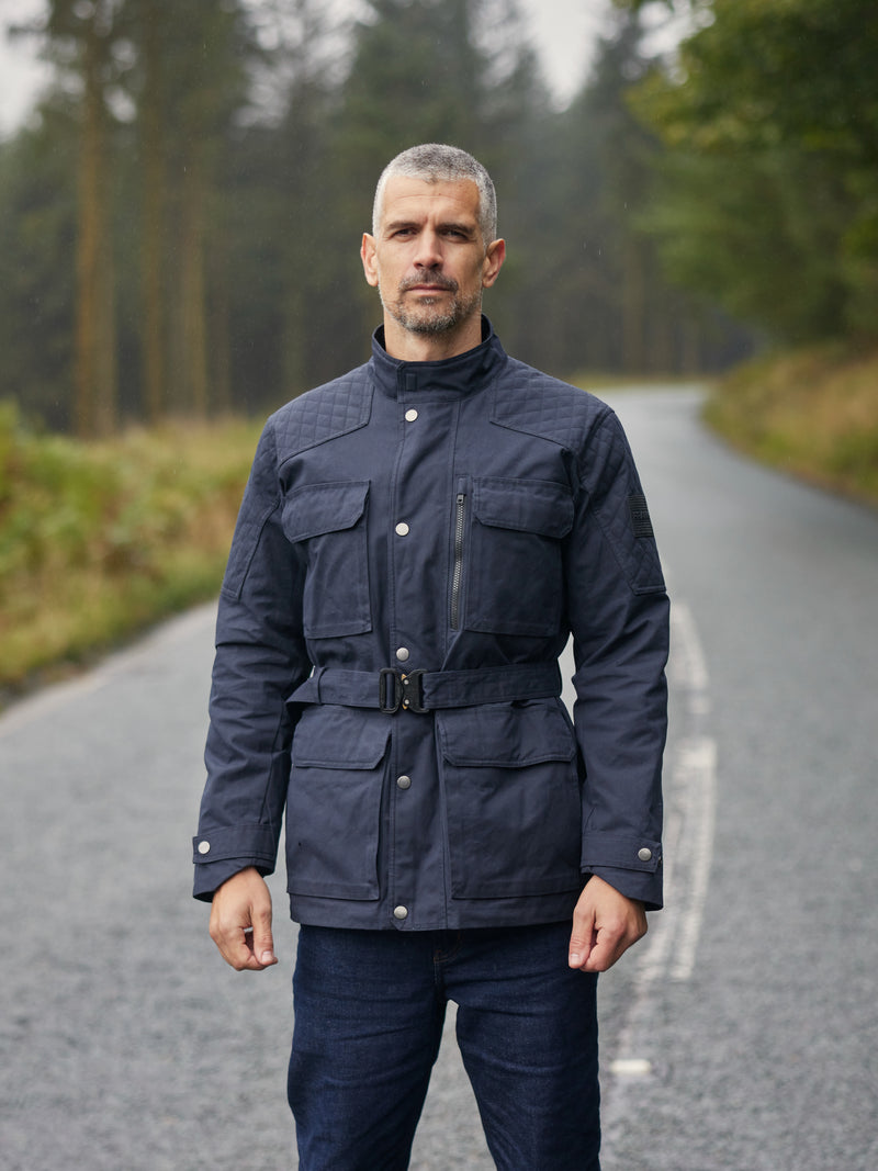 Waxed Odyssey Jacket 2026 Dark Navy