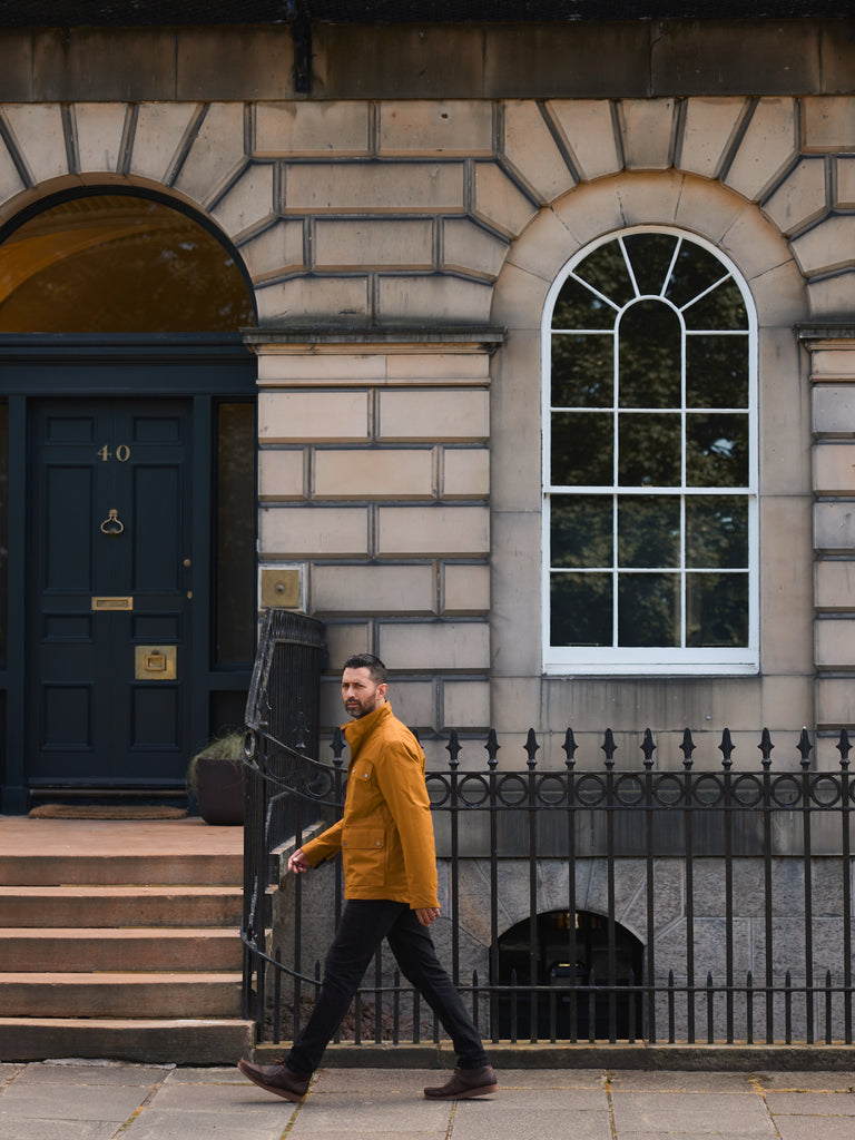 Waxed Quilted Field Jacket 2026 Honey Tan