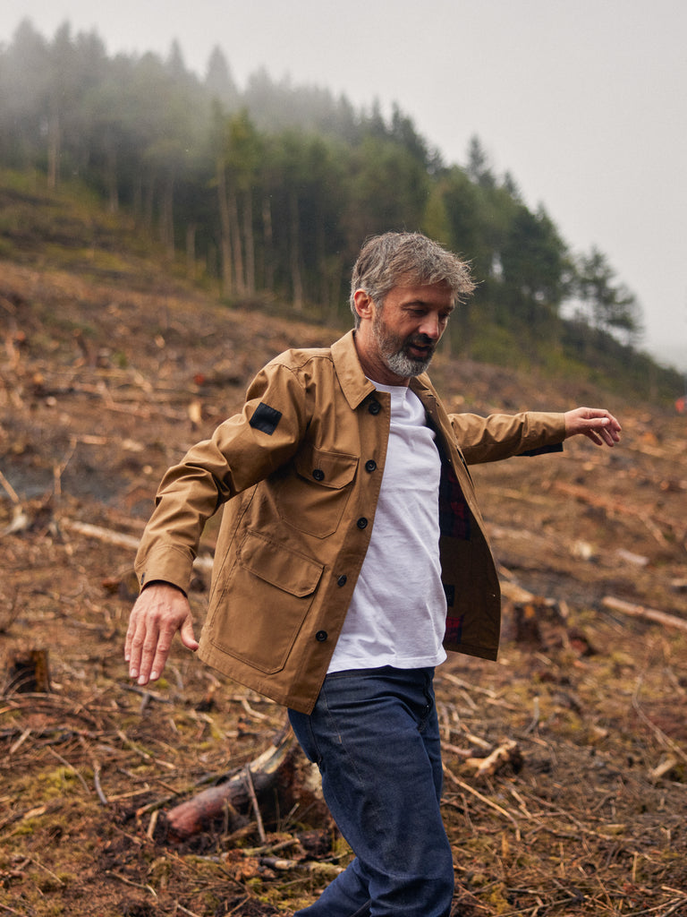 Waxed Woodland Workers Jacket 2026 American Tan