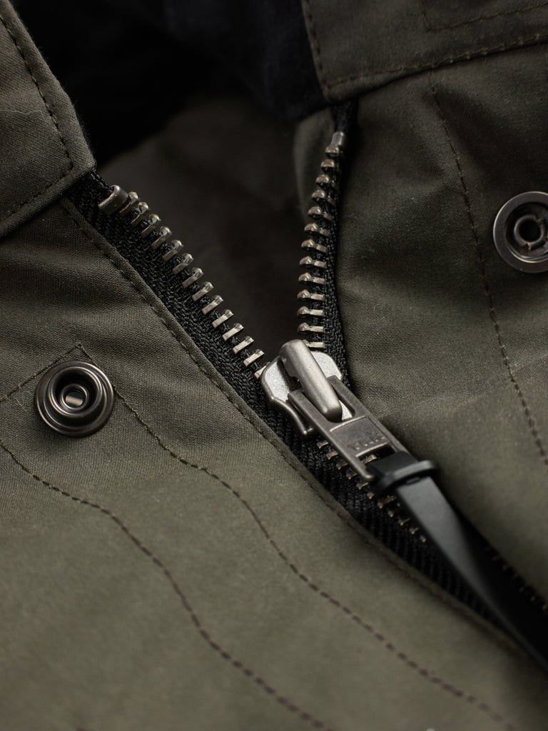 Waxed Classic Field Jacket 2026 Dark Olive Green