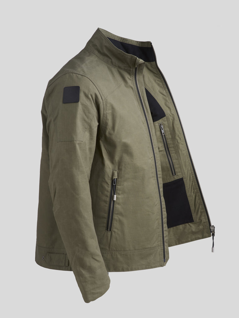 FRAHM x Wingback Harrington Workshop Jacket Olive Green