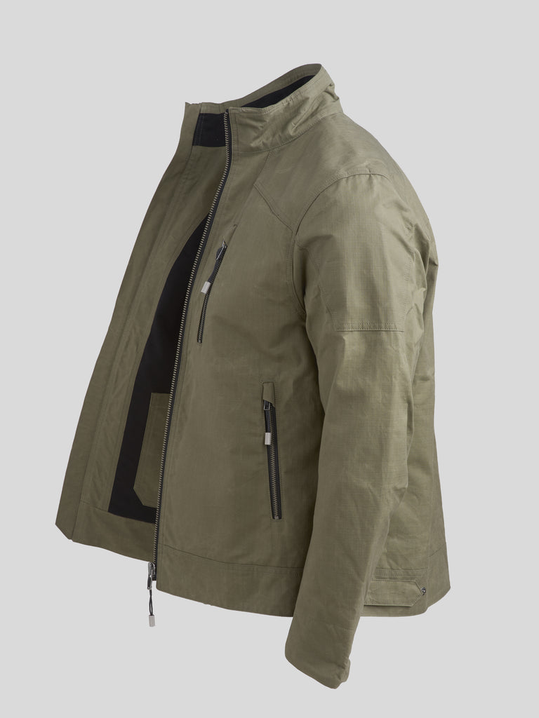 FRAHM x Wingback Harrington Workshop Jacket Olive Green