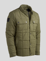 Quilted Winter Workers Jacket 2026 Olive Green