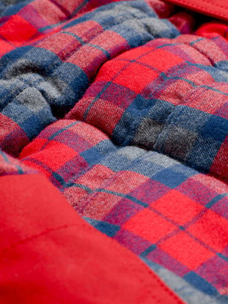 Waxed Quilted Field Jacket 2026 Classic Red