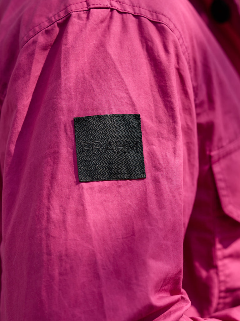 Waxed Lightweight Workers Jacket 2026 Fuchsia Pink