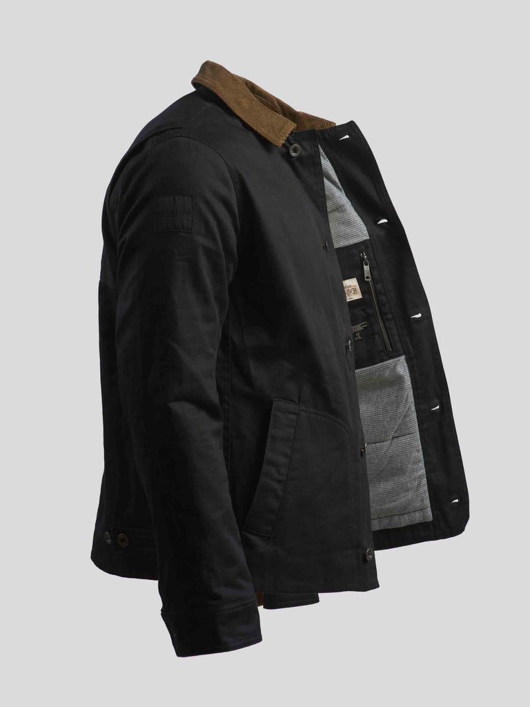 Heavy Twill Deck Jacket 2026 Black