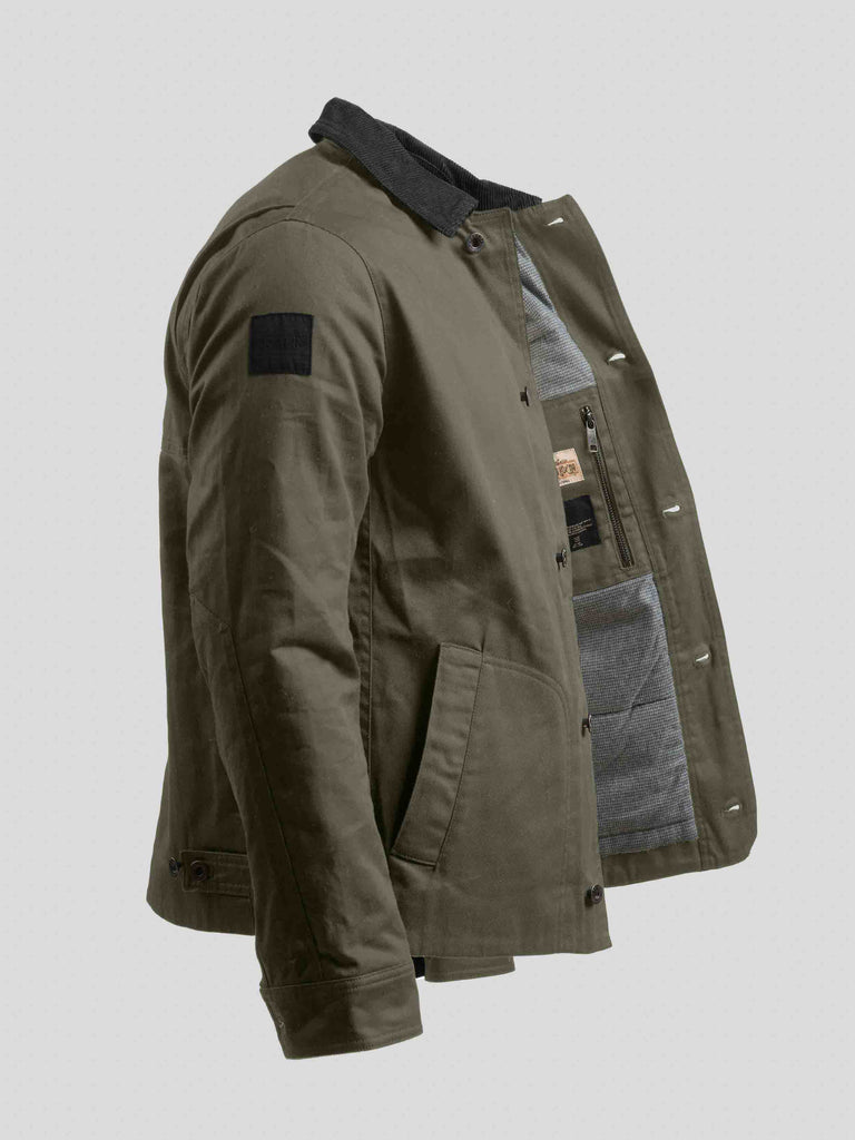 Heavy Twill Deck Jacket 2026 Olive Green
