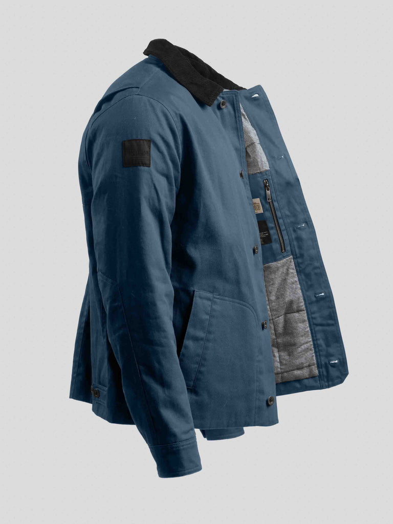 Heavy Twill Deck Jacket 2026 Petrol Blue
