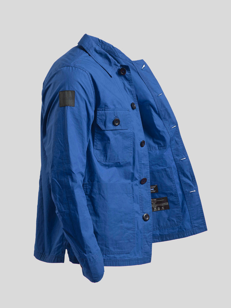 Waxed Lightweight Workers Jacket 2026 Cornflower Blue