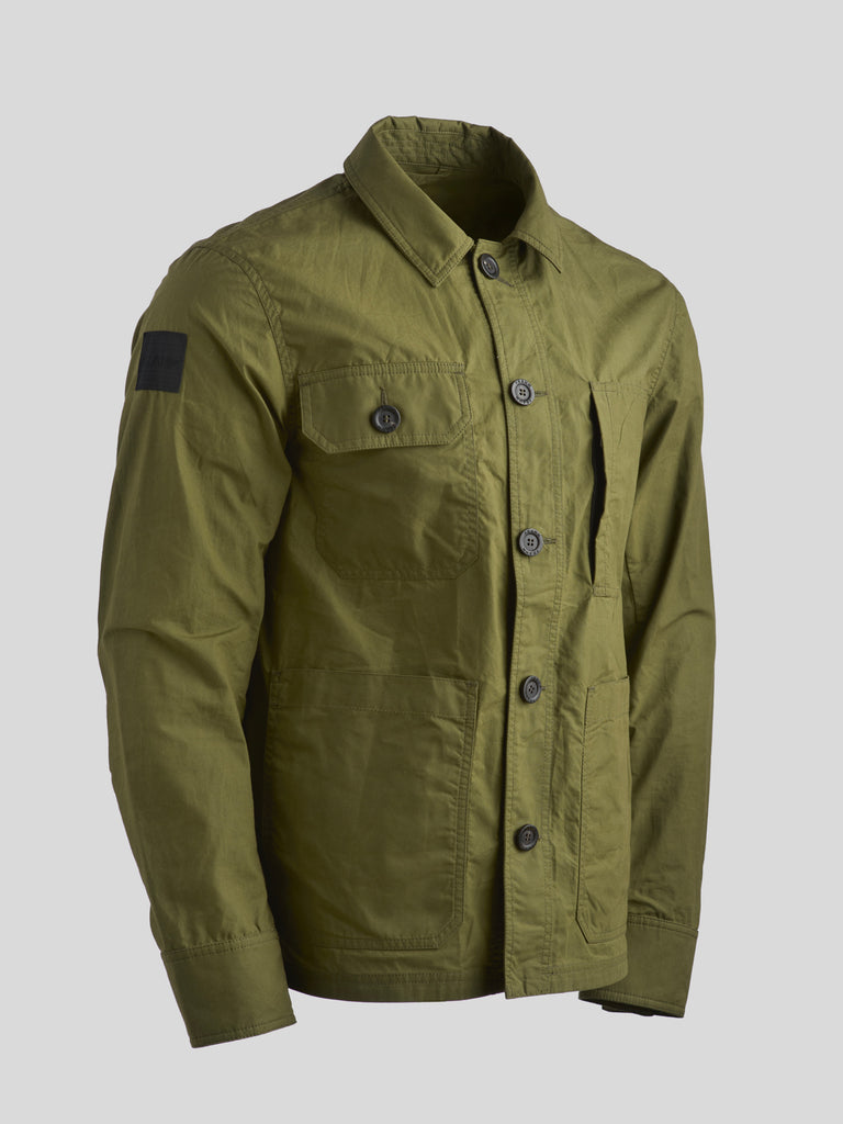 Waxed Lightweight Workers Jacket 2026 Moss Green