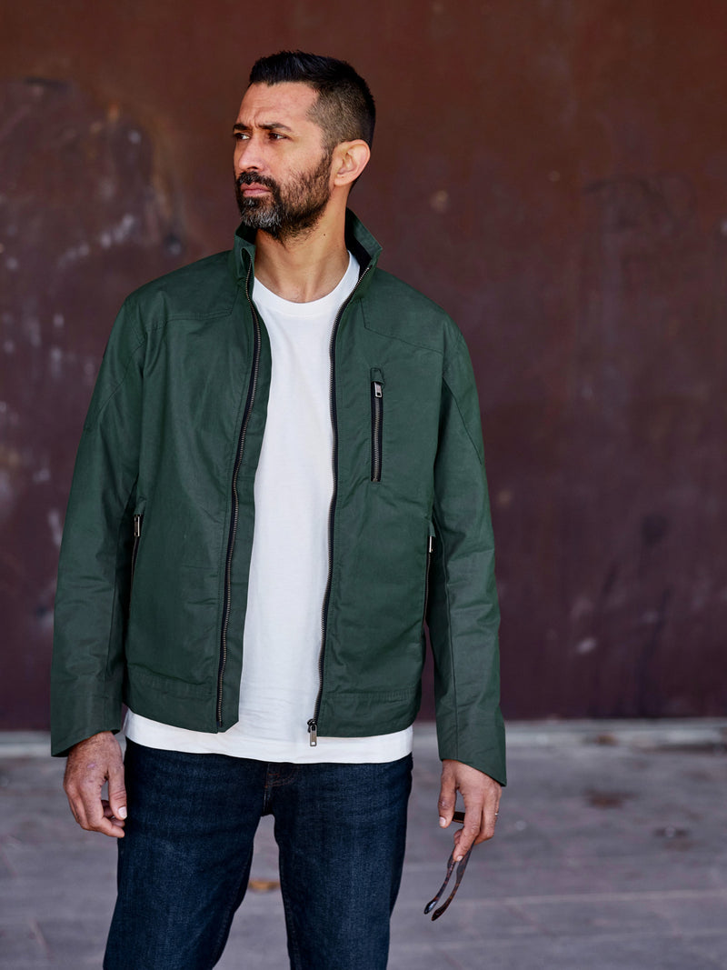 Harrington Racer Jacket Racing Green