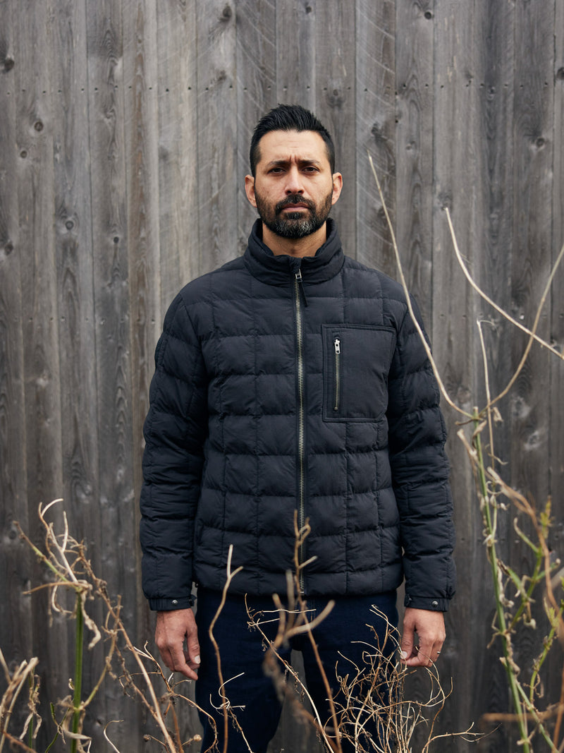 Ripstop Puffer Jacket Black 2024