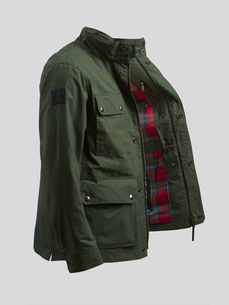Waxed Classic Field Jacket 2025 Forest Green