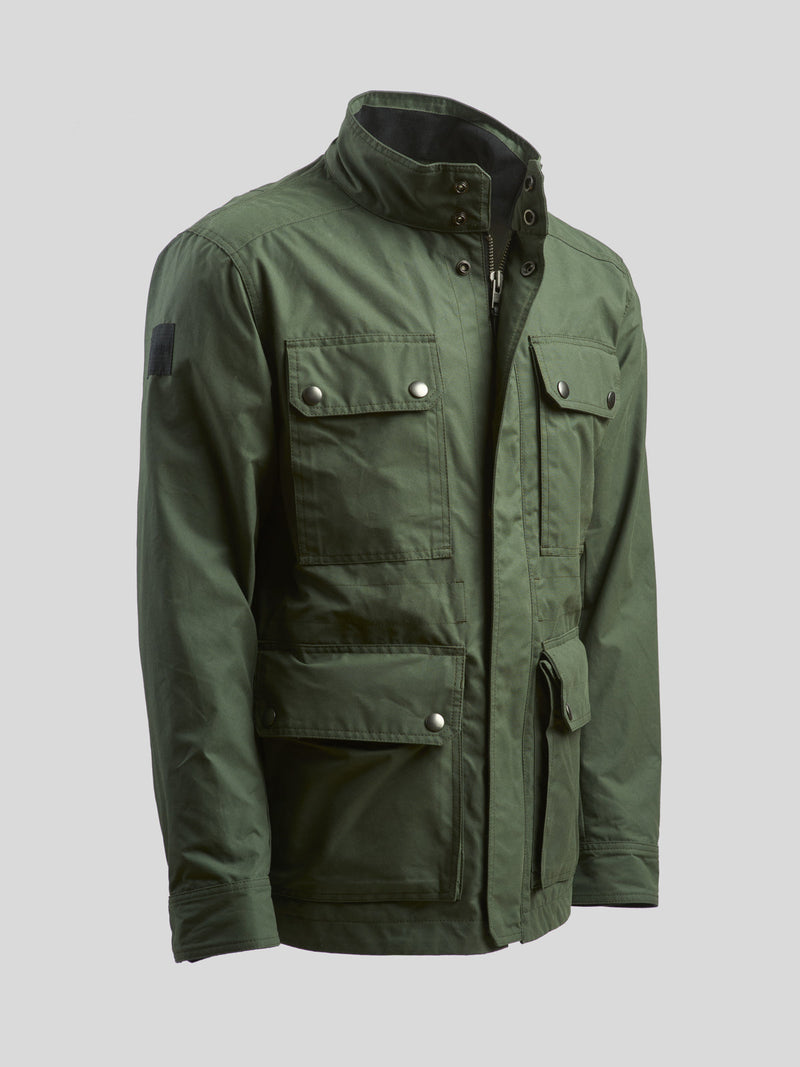 Waxed Classic Field Jacket 2025 Forest Green