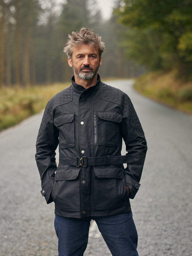 Waxed Odyssey Jacket 2025 Black