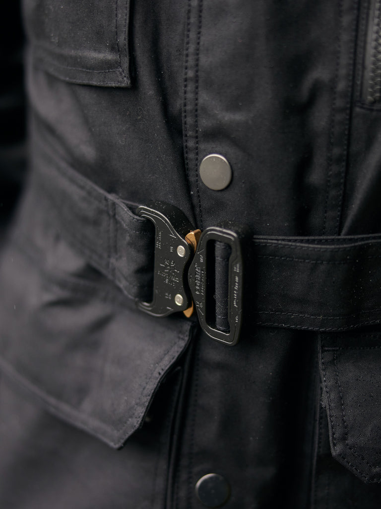 Waxed Odyssey Jacket 2025 Black
