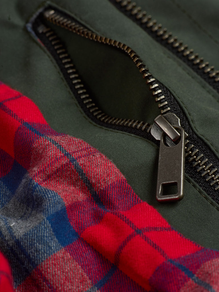 Waxed Classic Field Jacket 2025 Forest Green