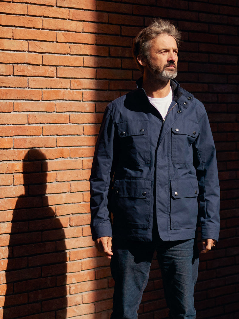 Waxed Classic Field Jacket 2025 Dark Blue