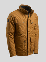 Waxed Quilted Field Jacket 2025 Honey Tan