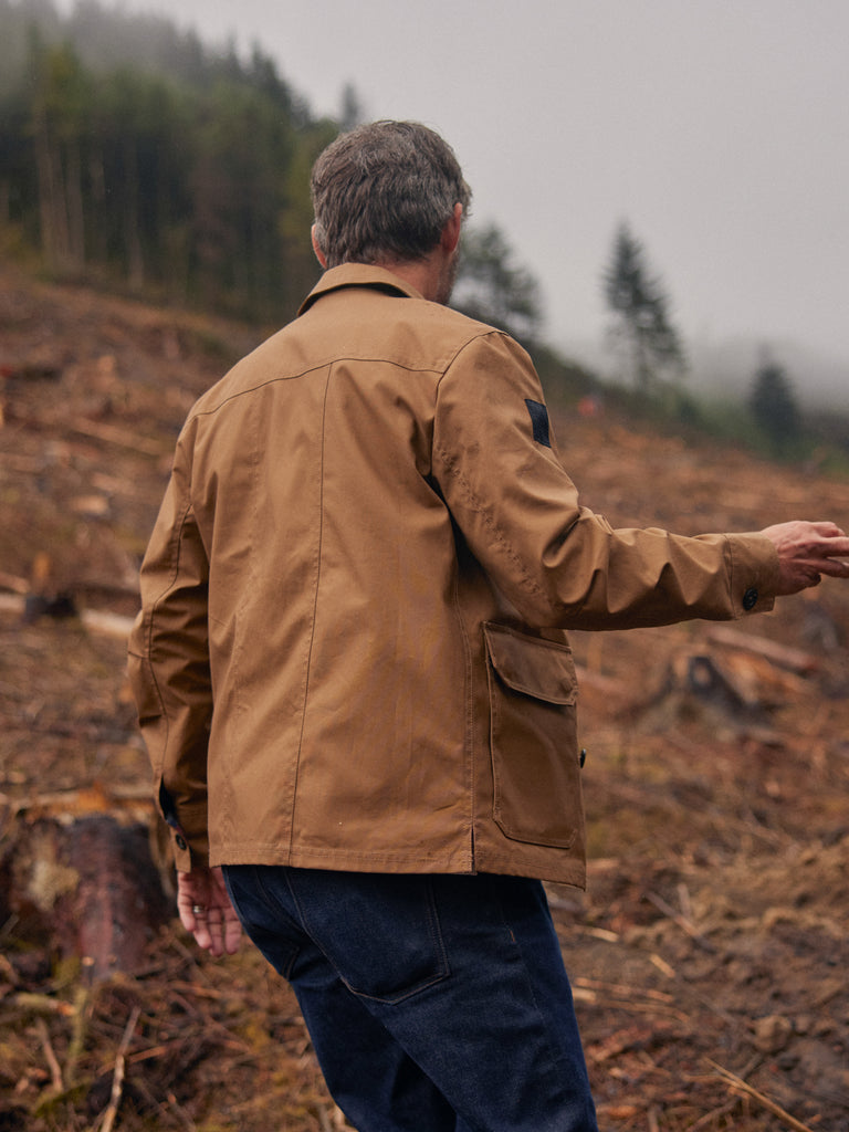 Waxed Woodland Workers Jacket 2025 American Tan